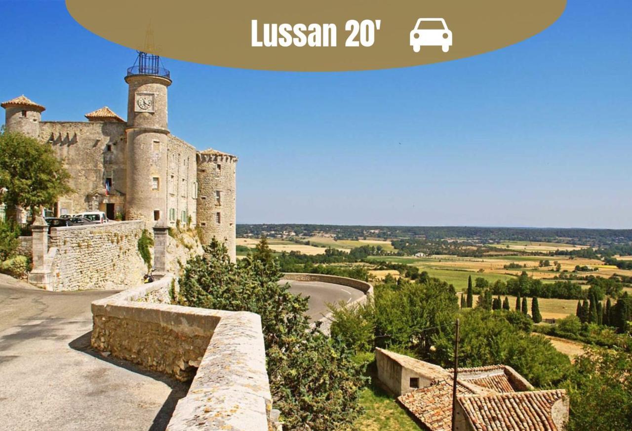 La Casita - Studio Confort Avec Parking Prive - Lit Douillet - Centre Uzes, Pont Du Gard Eksteriør billede