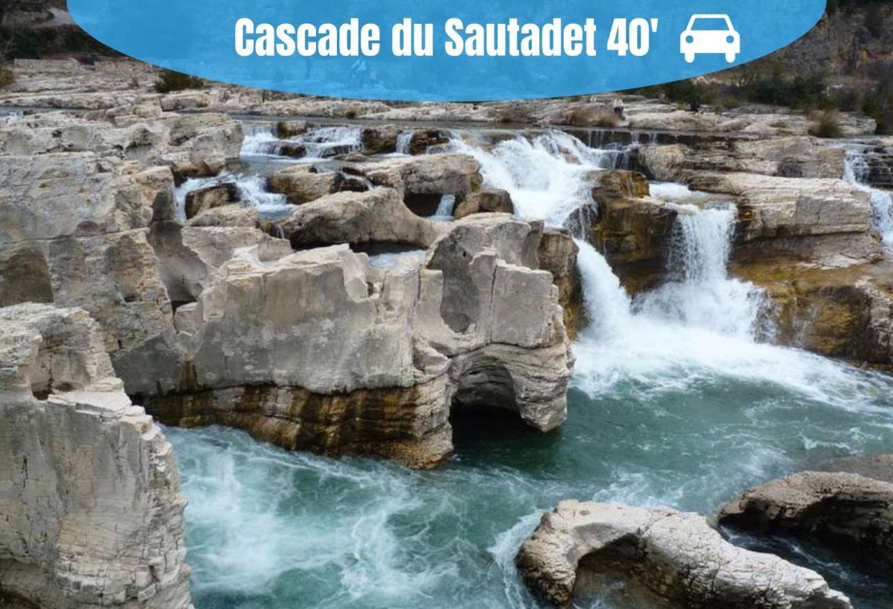 La Casita - Studio Confort Avec Parking Prive - Lit Douillet - Centre Uzes, Pont Du Gard Eksteriør billede
